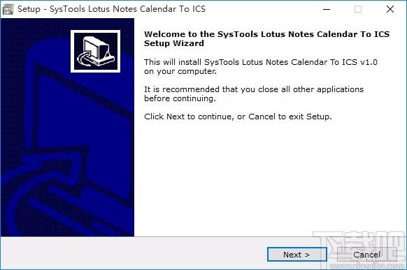SysTools Lotus Notes Calendar To ICS,NSF转ICS工具