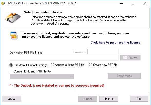 EML to PST Converter下载,EML到PST转换器