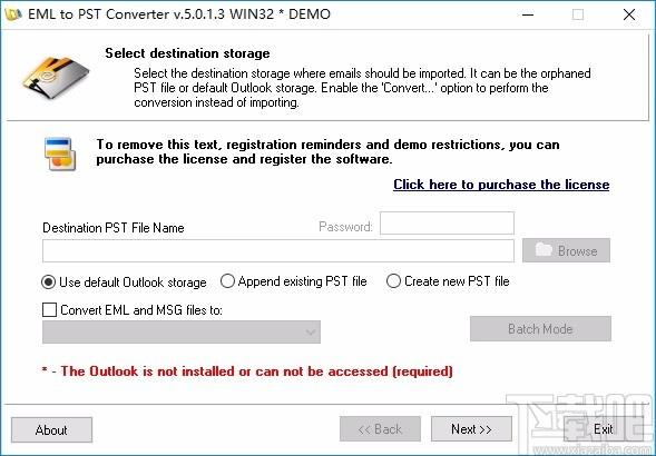 EML to PST Converter下载,EML到PST转换器