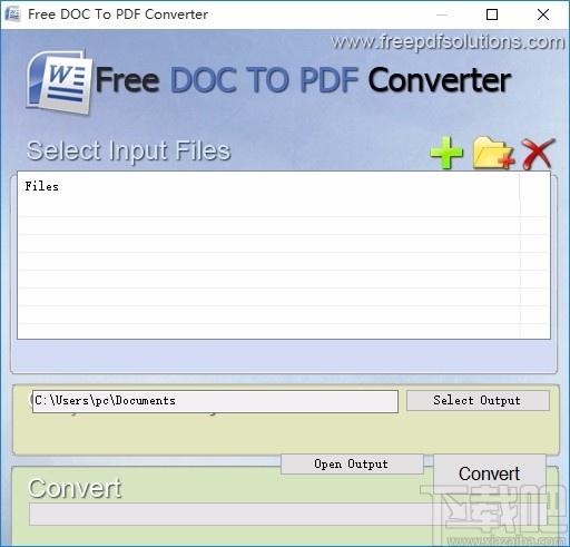 Free DOC To PDF Converter,DOC转PDF,文件转换,转换器