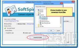 SoftSpire vCard Converter下载,vCard格式转换器,vCard格式转换